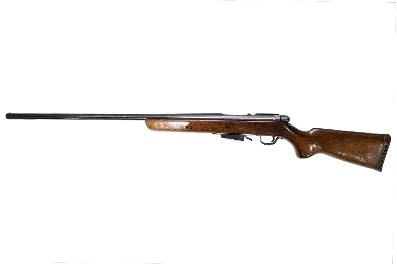 SPIEGEL INC. Huntmaster 128 12 Gauge 28 In Barrel Bolt Action Police Trade-In Shotgun